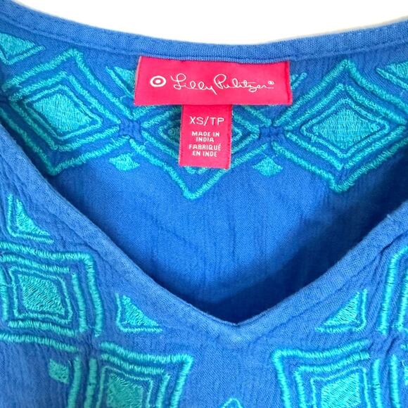 Lilly Pulitzer x Target Bluebell Tunic Top - Picture 4 of 8
